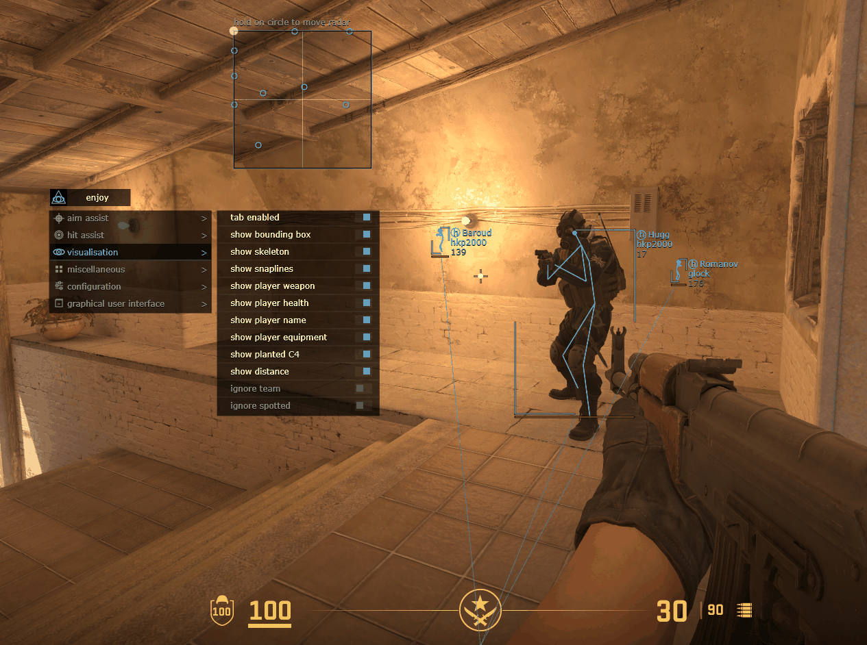 Mason CS2 - Настройки AimBot
