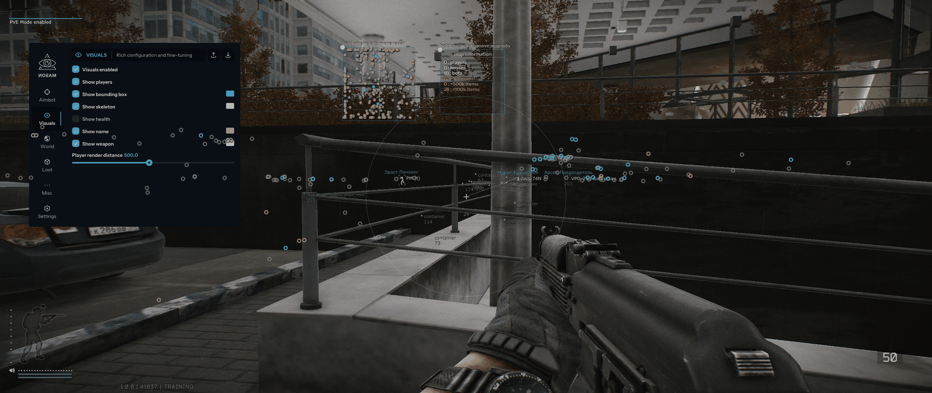 Mason EFT - Loot ESP